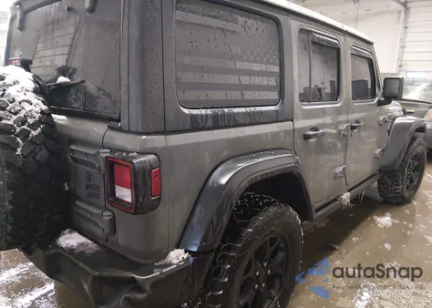 2020 Jeep Wrangler Unlimited Willys Sport 4X4 from USA, damaged, VIN 1C4HJXDG8LW266481